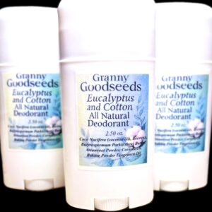 Granny Goodseeds Eucalyptus and Cotton All Natural Deodorant